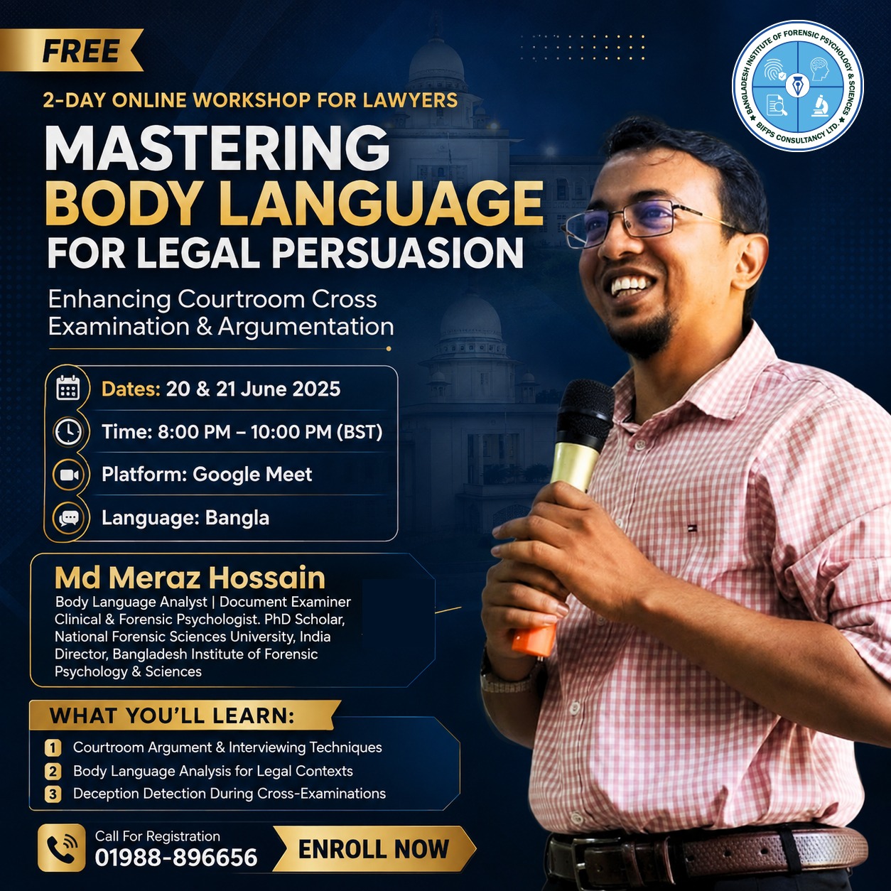 FREE 2-Day Online Workshop for Lawyers